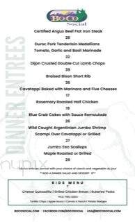 BoCo Social - Idaho City, ID menu_pic
