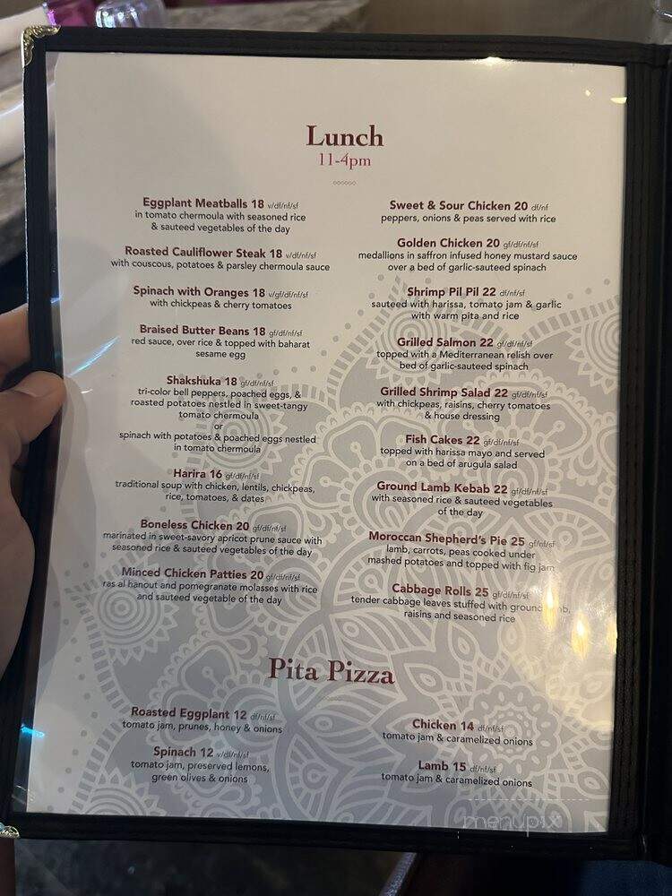 Tara Kitchen - New York, NY menu_pic