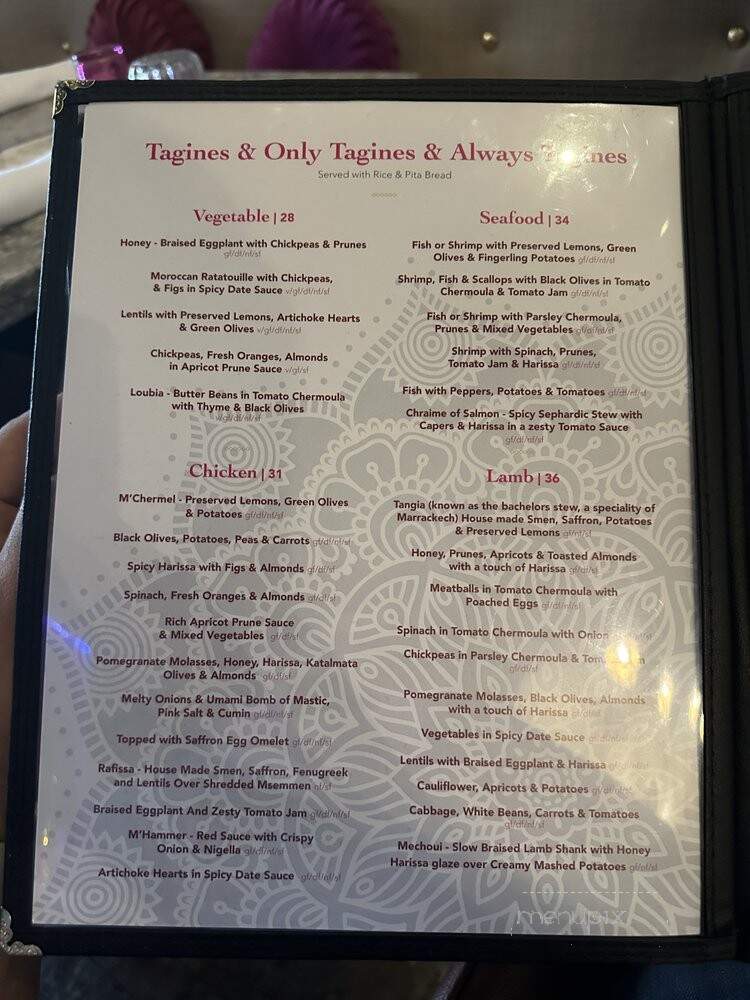 Tara Kitchen - New York, NY menu_pic