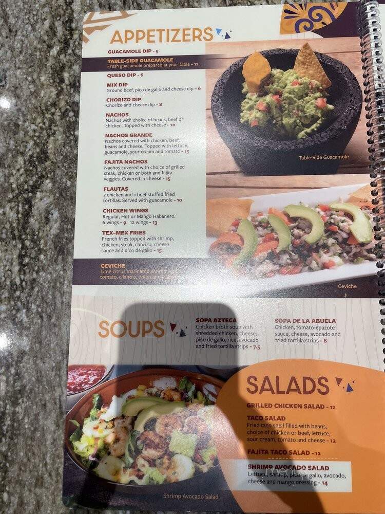 Altos de Jalisco - Ashburn, VA menu_pic
