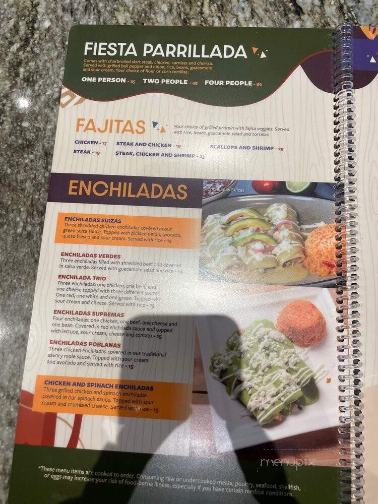 Altos de Jalisco - Ashburn, VA menu_pic