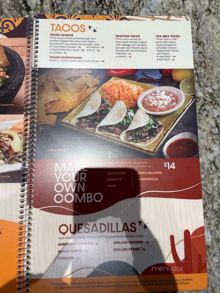 Altos de Jalisco - Ashburn, VA menu_pic