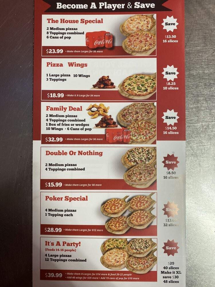 Casino Pizza - Pickering, ON menu_pic