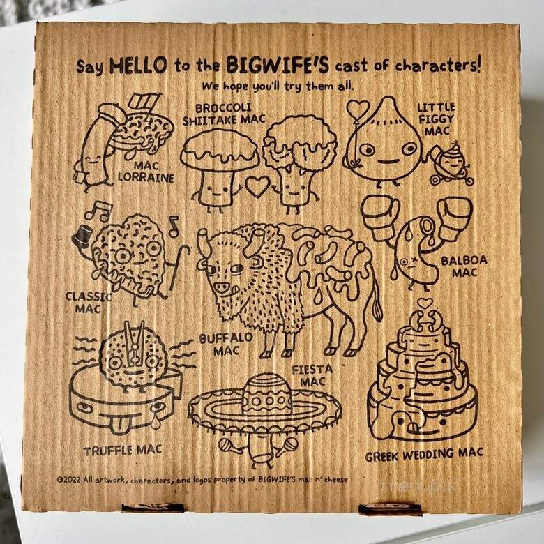 BigWife's Mac n Cheese - Richmond, VA menu_pic