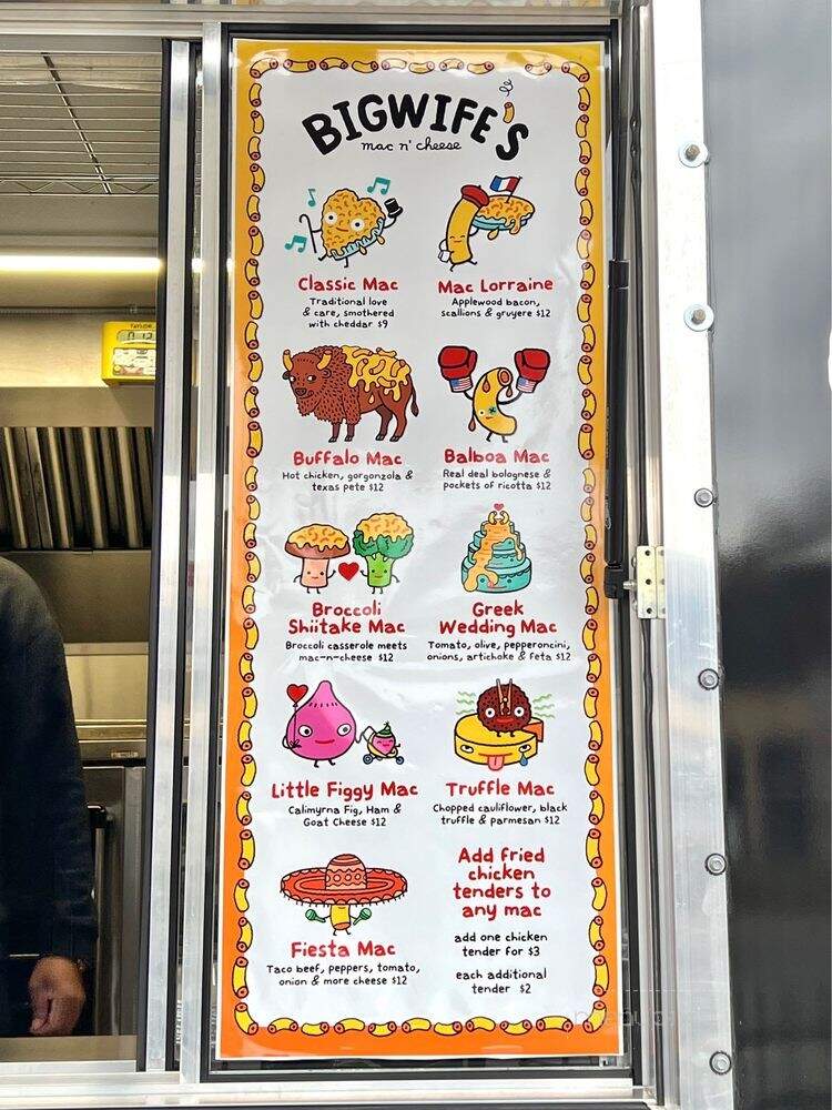 BigWife's Mac n Cheese - Richmond, VA menu_pic