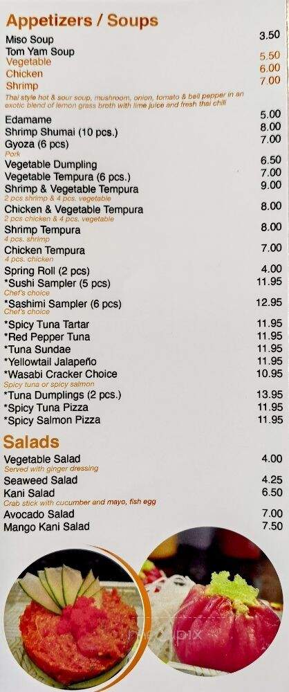 Havertown Vic's Sushi - Havertown, PA menu_pic
