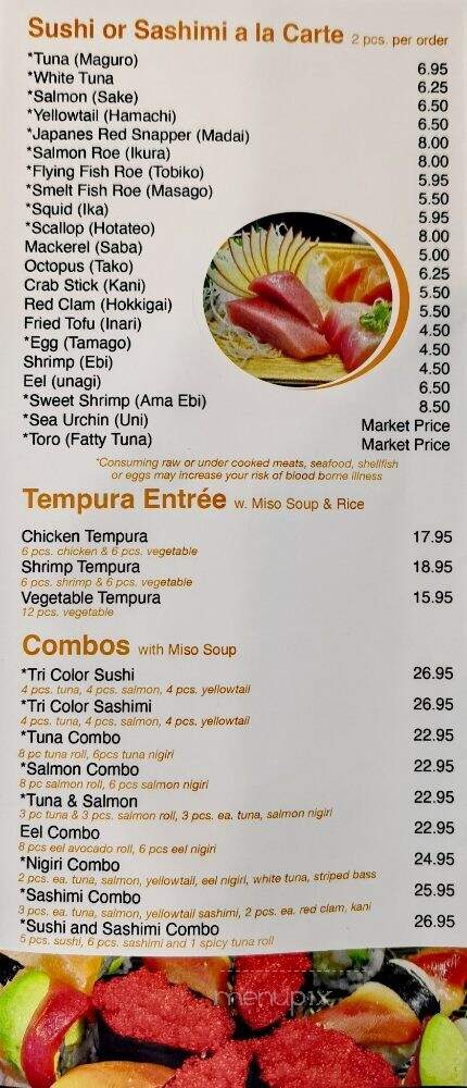 Havertown Vic's Sushi - Havertown, PA menu_pic