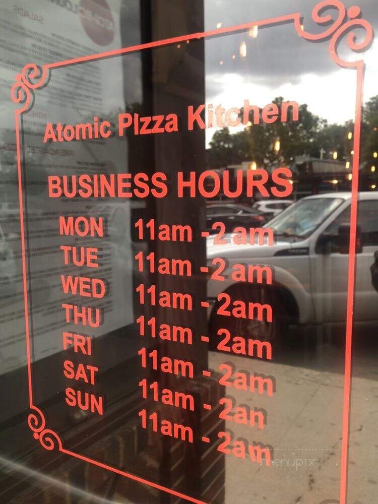 Atomic Lounge & Pizza Kitchen - Lubbock, TX