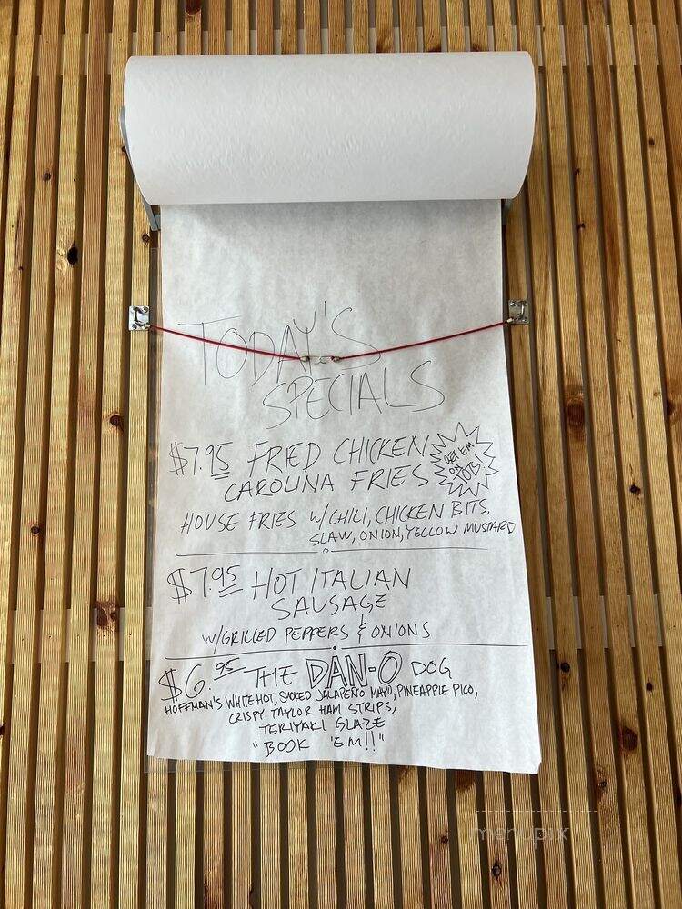The GoodWurst Co. - Charlotte, NC menu_pic