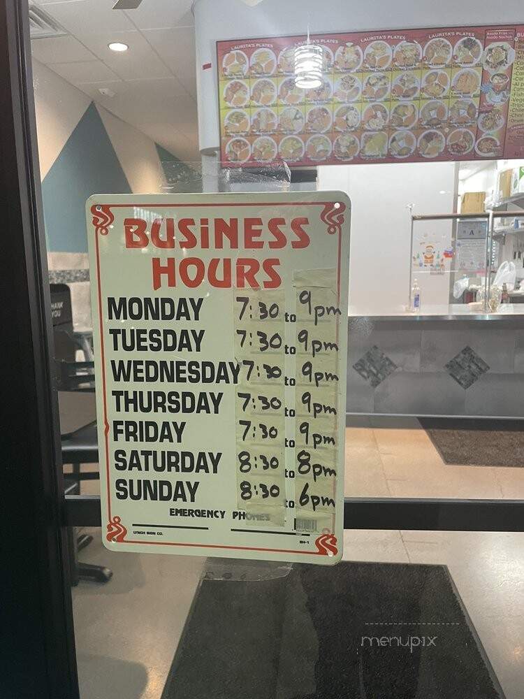 Laurita's Taco Shop - Las Vegas, NV menu_pic