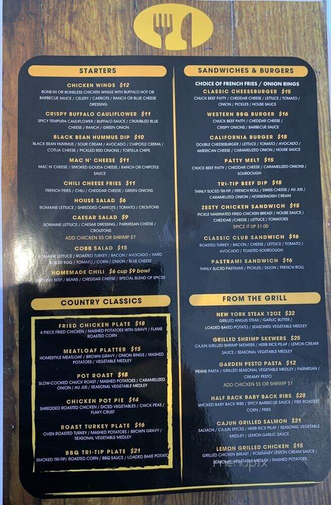 Bebe's Diner - Long Beach, CA menu_pic