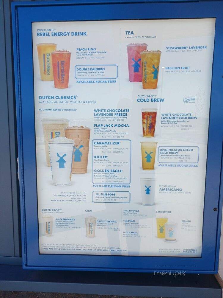Dutch Bros Coffee - San Antonio, TX menu_pic