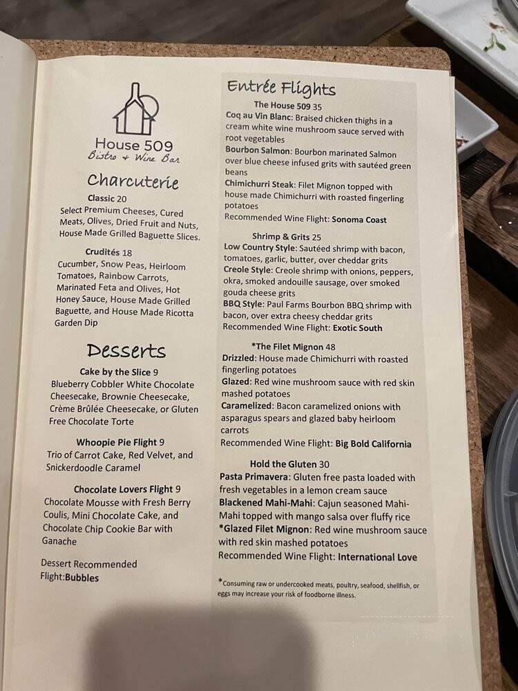 House 509 Bistro and Wine Bar - Greer, SC