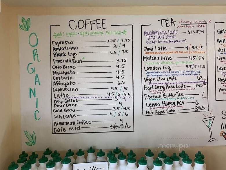 Emerald - Steamboat Springs, CO menu_pic