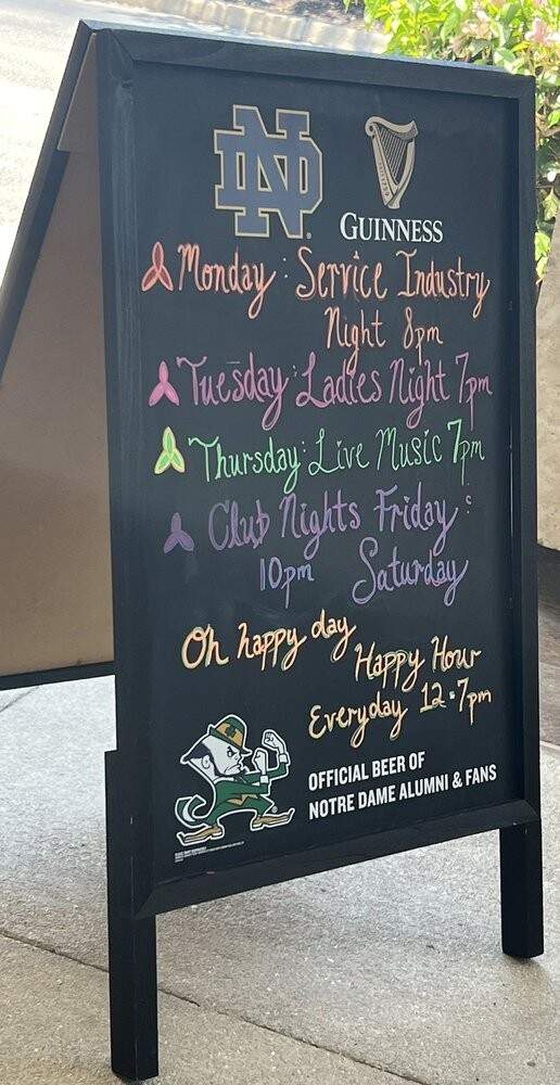 Irish Times Bar & Grill Naples - Naples, FL menu_pic