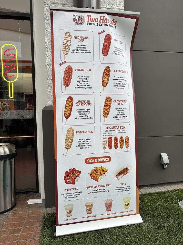 Two Hands Corn Dogs - Tustin, CA menu_pic