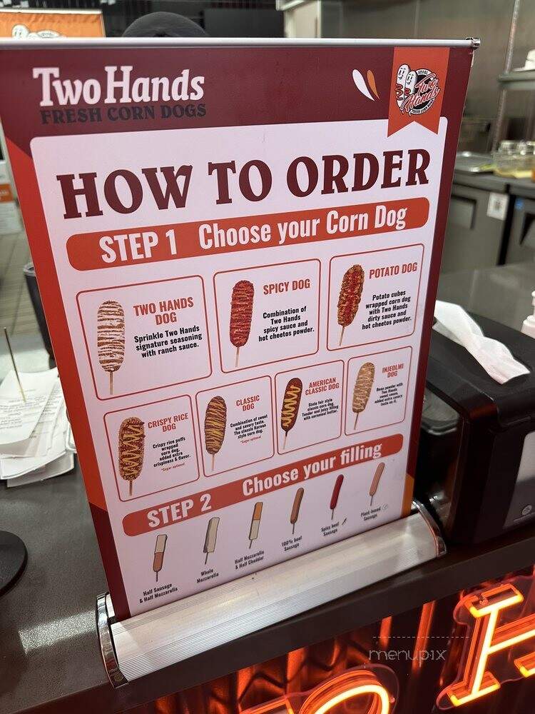 Two Hands Corn Dogs - Tustin, CA menu_pic
