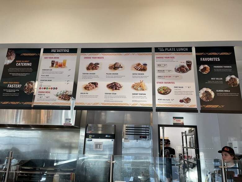 Mo' Bettahs Hawaiian Style Food - Meridian, ID menu_pic