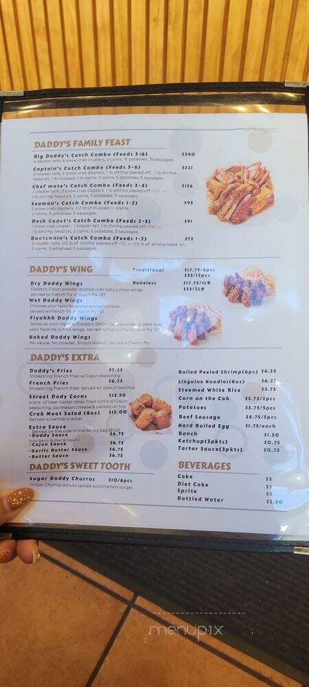 The Boil Daddy - Glendale, CA menu_pic