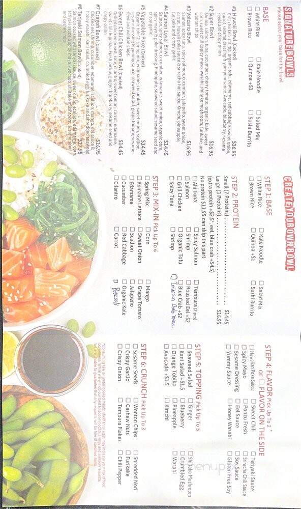 Waikiki Poke & Ramen - Saddle Brook, NJ menu_pic