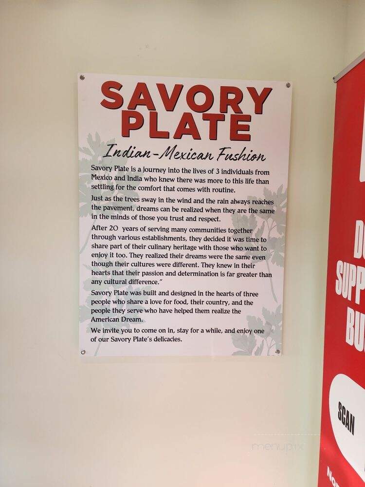 Savory Plate - Wheeling, IL menu_pic