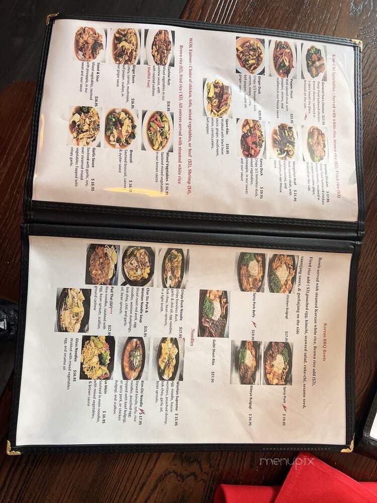 Kim Chi Grill - Bonita Springs, FL menu_pic
