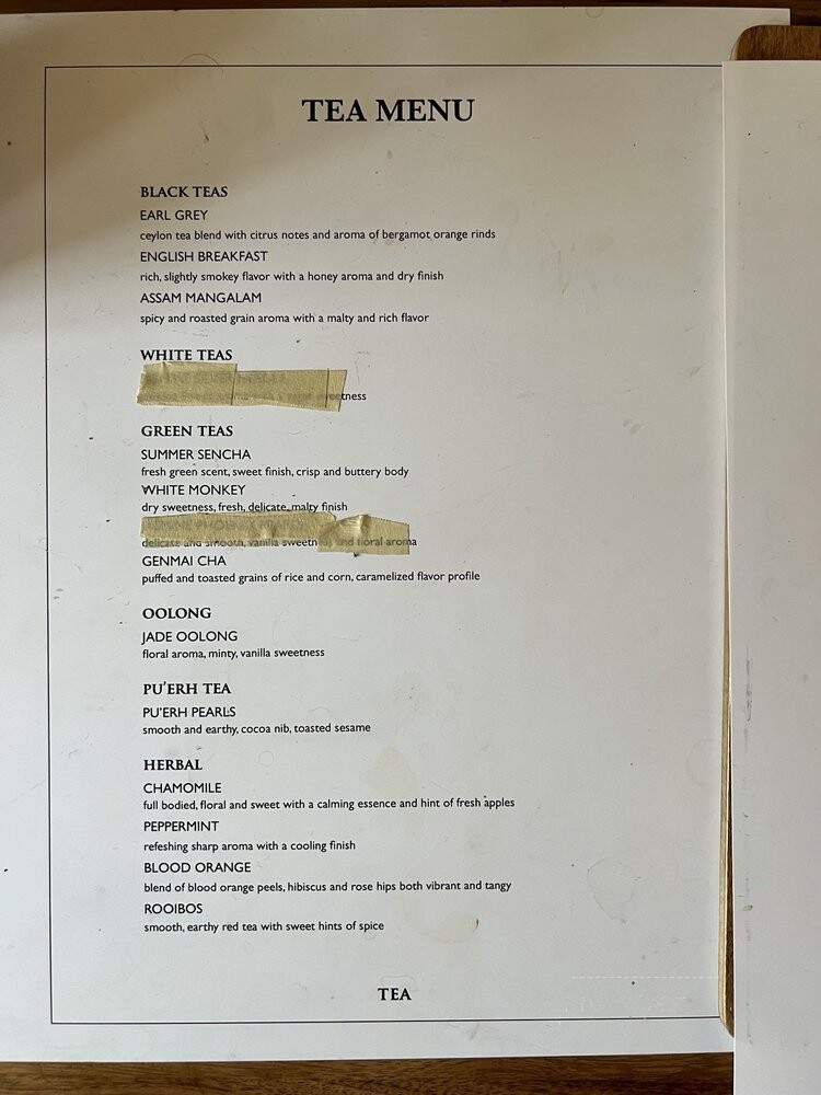 Case Study Coffee - Portland, OR menu_pic