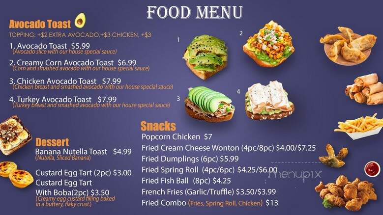 Yoxi teatime - Covina, CA menu_pic