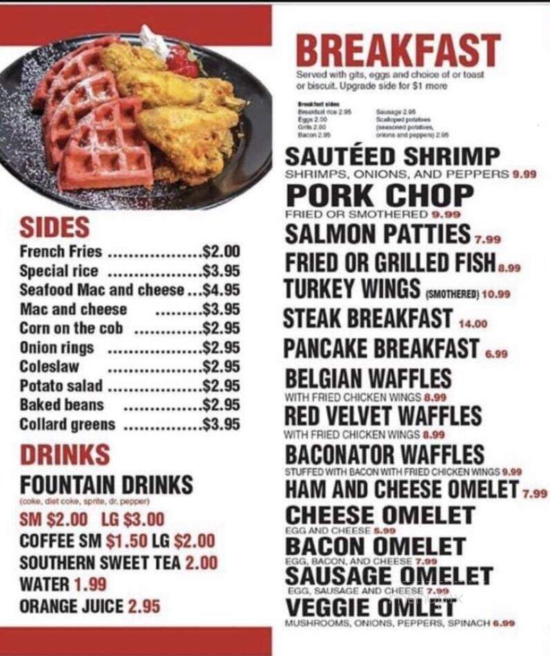 Hazel's Brunch Bar - Lauderdale, FL menu_pic