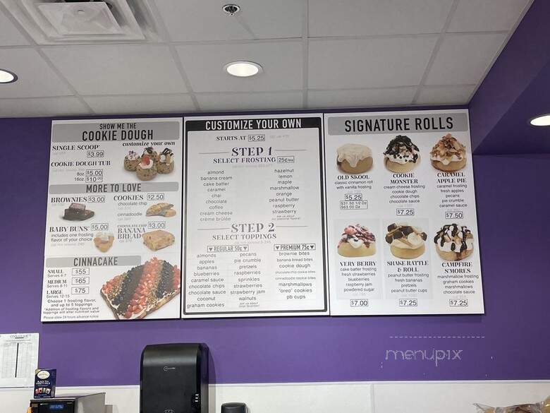 Cinnaholic - Gallatin, TN menu_pic