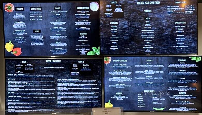 Ciro's Pizza Cafe - Folsom, CA menu_pic