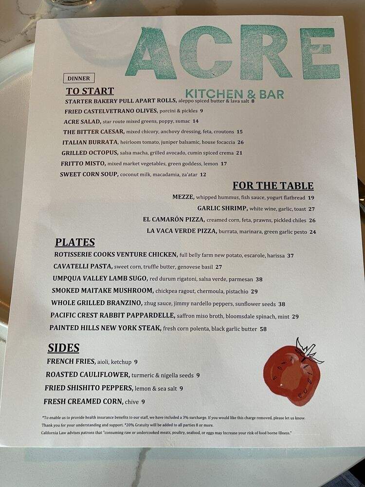 Acre Kitchen & Bar - Oakland, CA