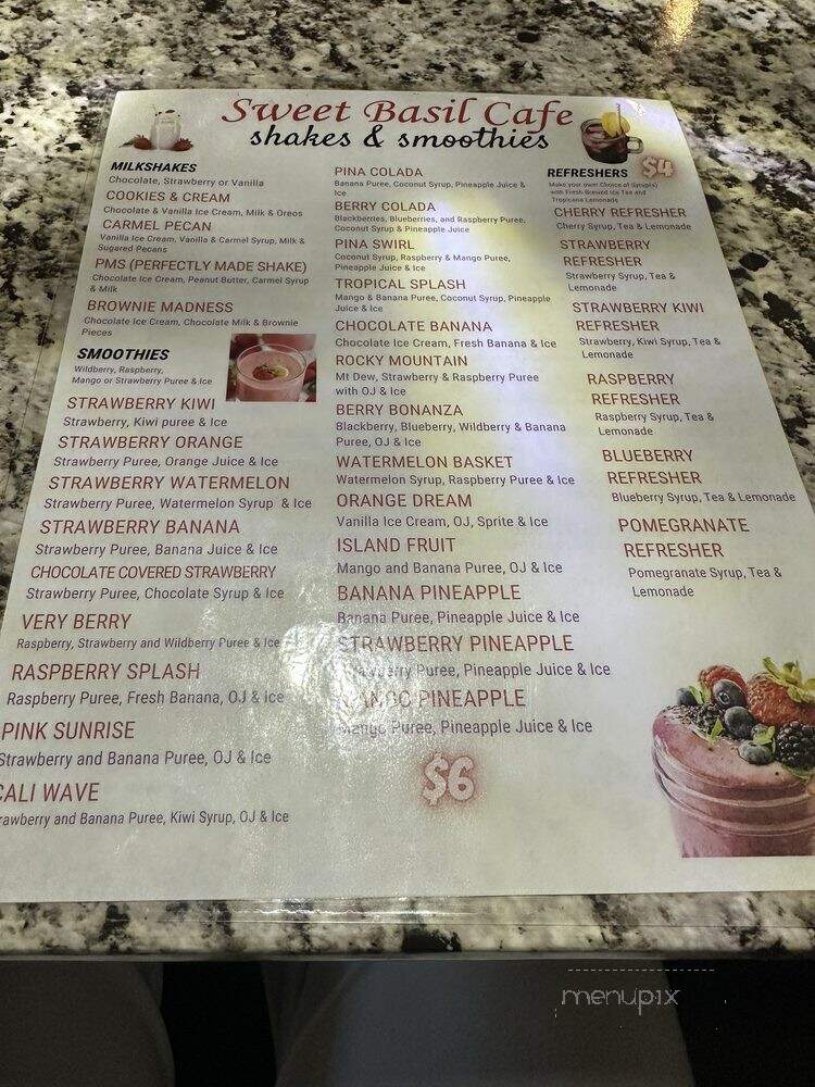 Sweet Basil Cafe - Aurora, CO menu_pic