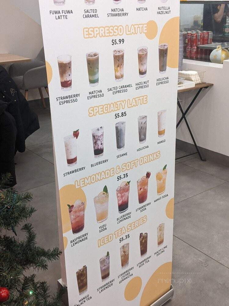 Fuwa Fuwa - Edmonton, AB menu_pic