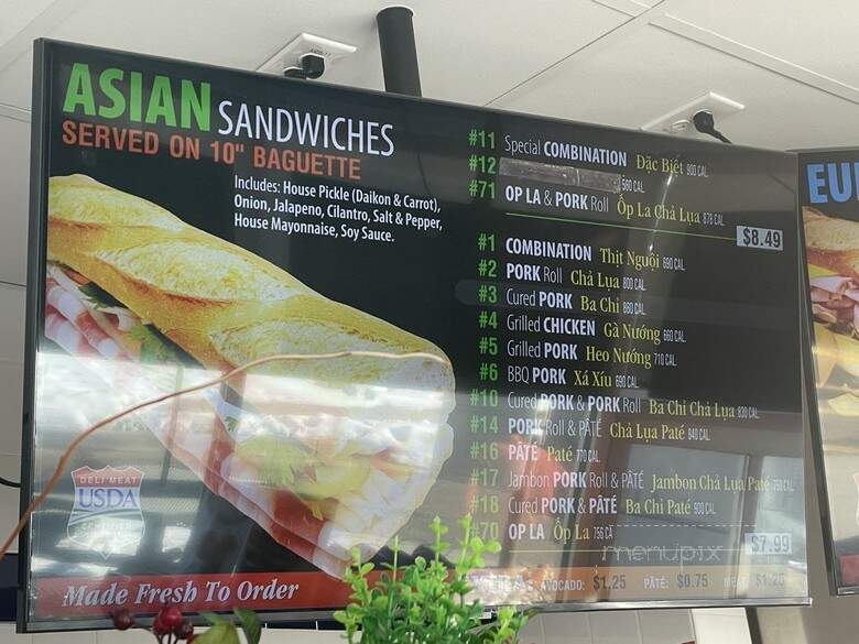 Lee's Sandwiches - Denver, CO menu_pic
