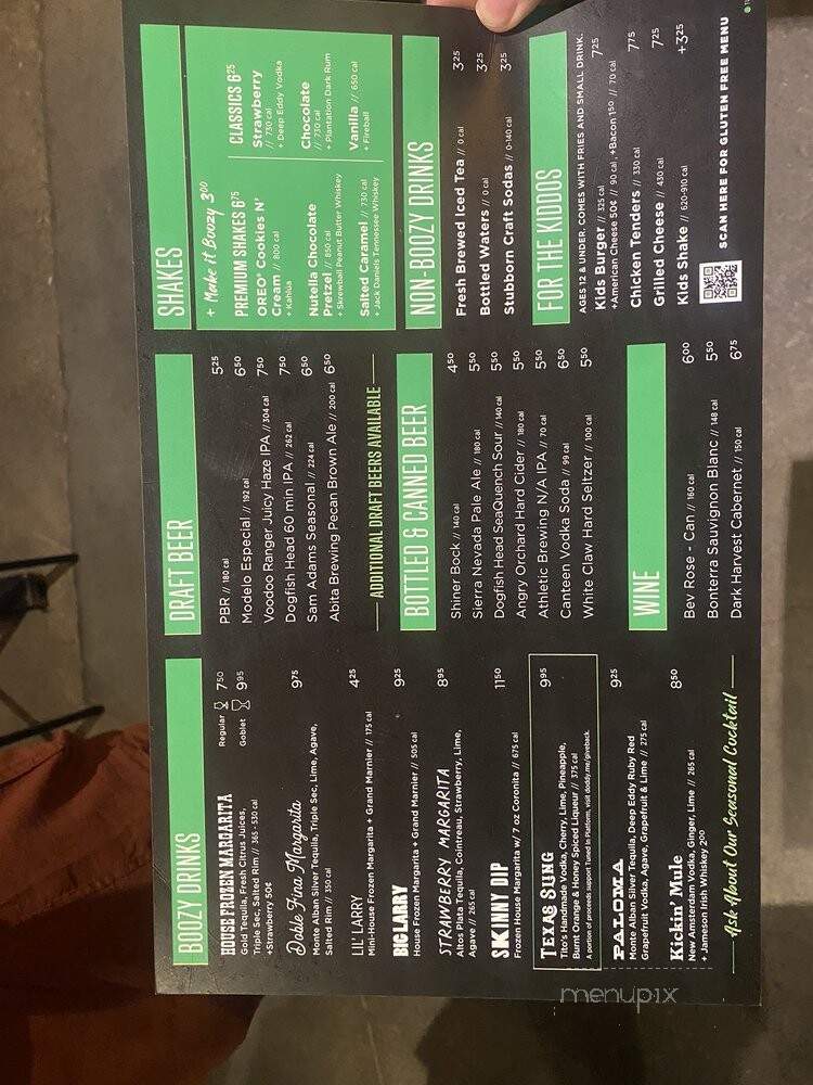 Hopdoddy Burger Bar - Shreveport, LA menu_pic