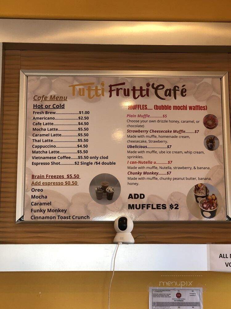 Tutti Frutti Cafe - Pearl City, HI