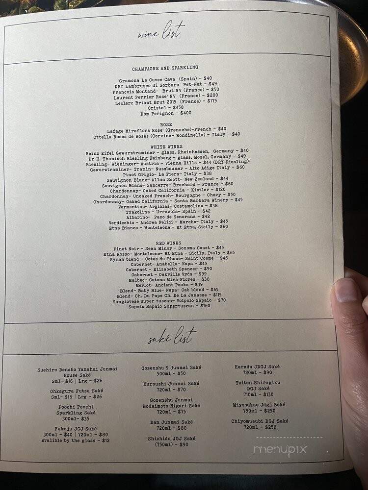 Leona's - Studio City, CA menu_pic