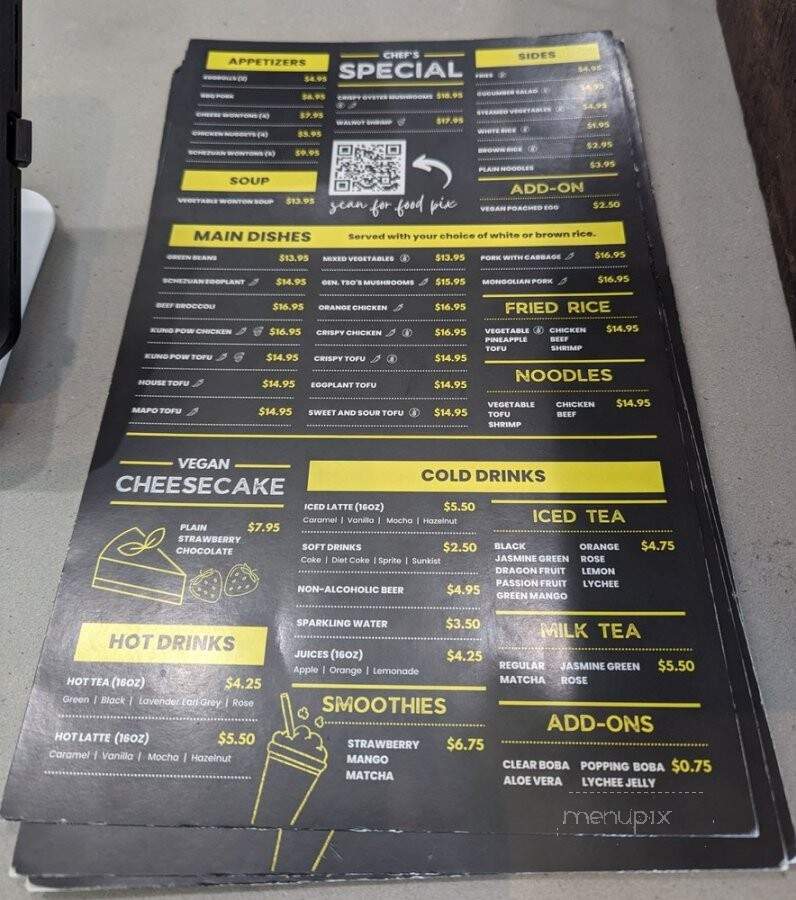 Vegan District Asian Eatery - Loma Linda, CA menu_pic