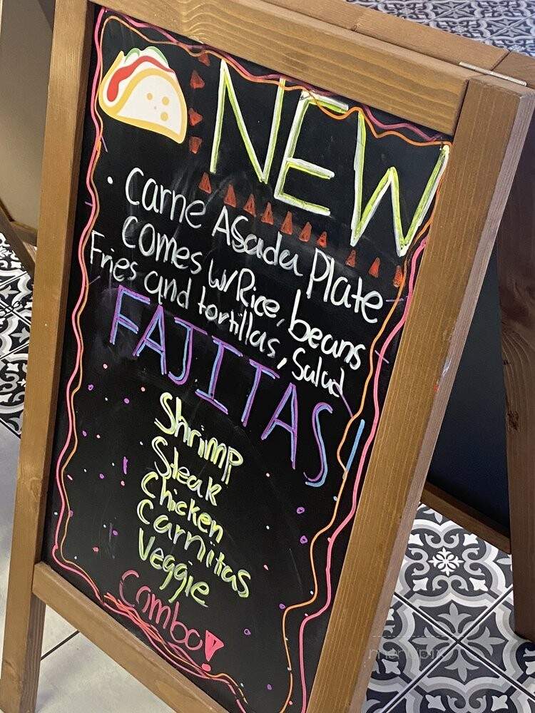 Ta'Con Todo - Livermore, CA menu_pic