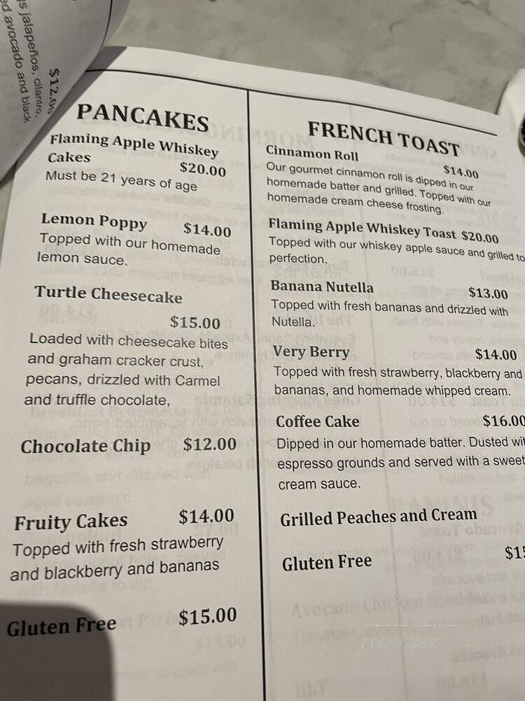 360 Brunch House - Dallas, TX menu_pic