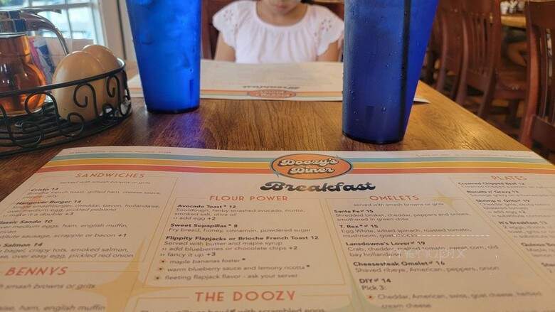 Doozy's Diner - Catonsville, MD menu_pic