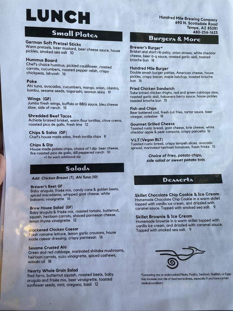 Hundred Mile Brewing - Tempe, AZ