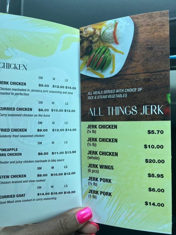 Reggae Roots Jamaican Restaurant - Fort Lauderdale, FL menu_pic