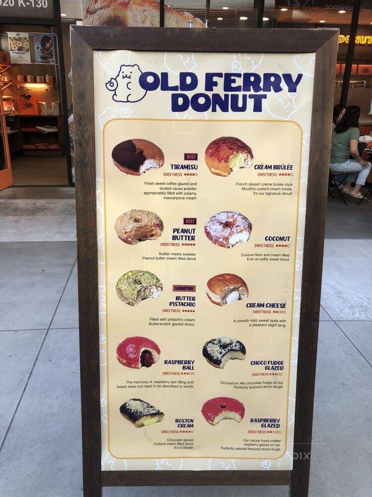 Old Ferry Donut - Buena Park, CA menu_pic