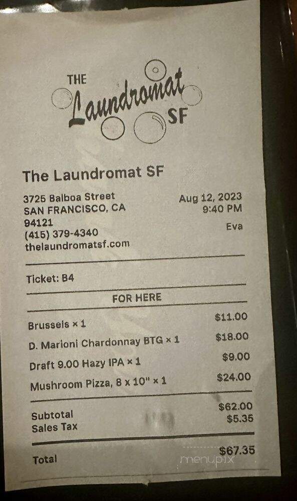 The Laundromat - San Francisco, CA