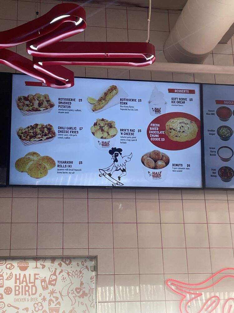 Half Bird Chicken & Beer - Las Vegas, NV menu_pic