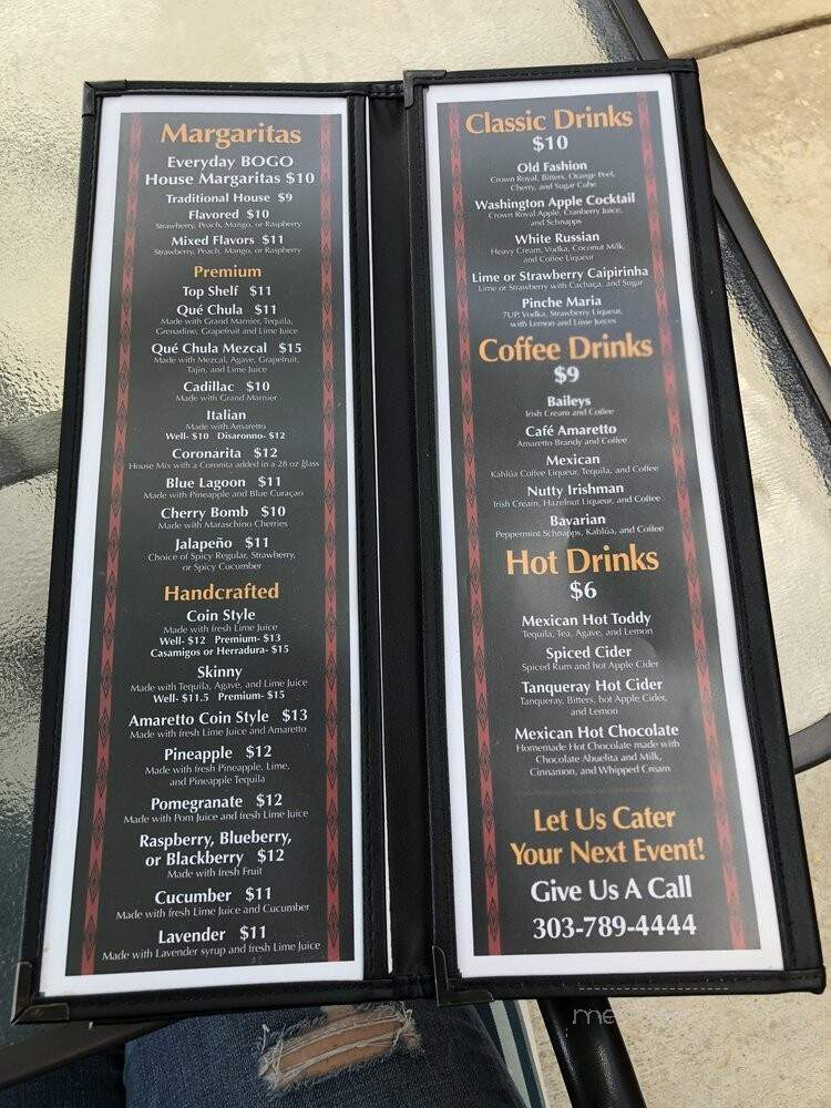 Chula On Broadway - Englewood, CO menu_pic