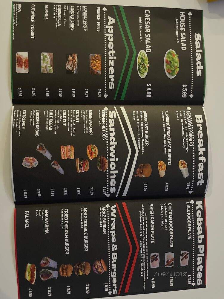 Araz Market - Sylmar, CA menu_pic
