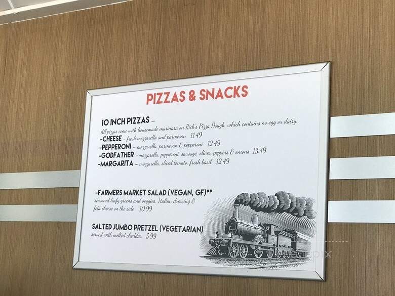 The Station Pizza Parlor - San Francisco, CA menu_pic